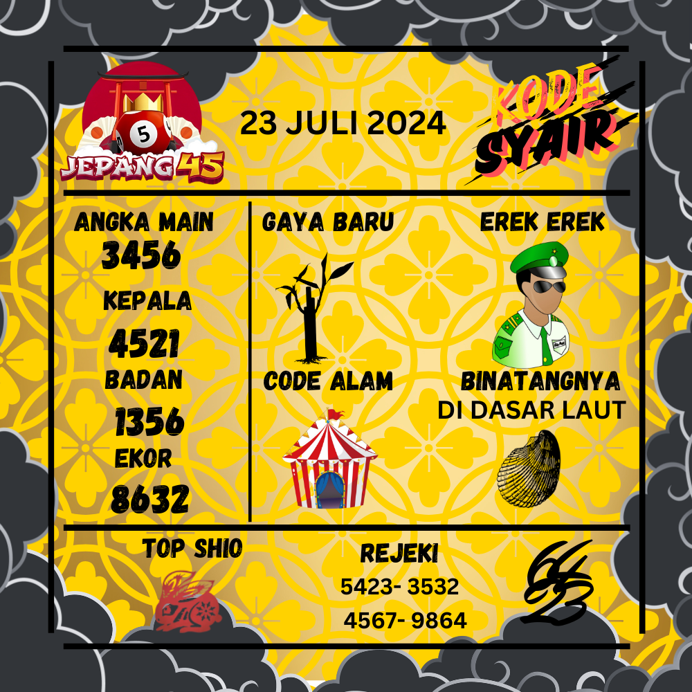 Kode Syair Jepang45 - July Pools
