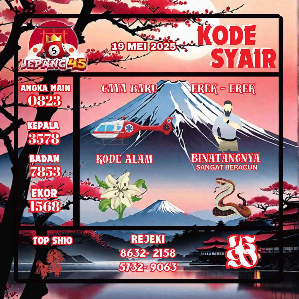 Kode Syair Jepang Pools - Mei Pools 