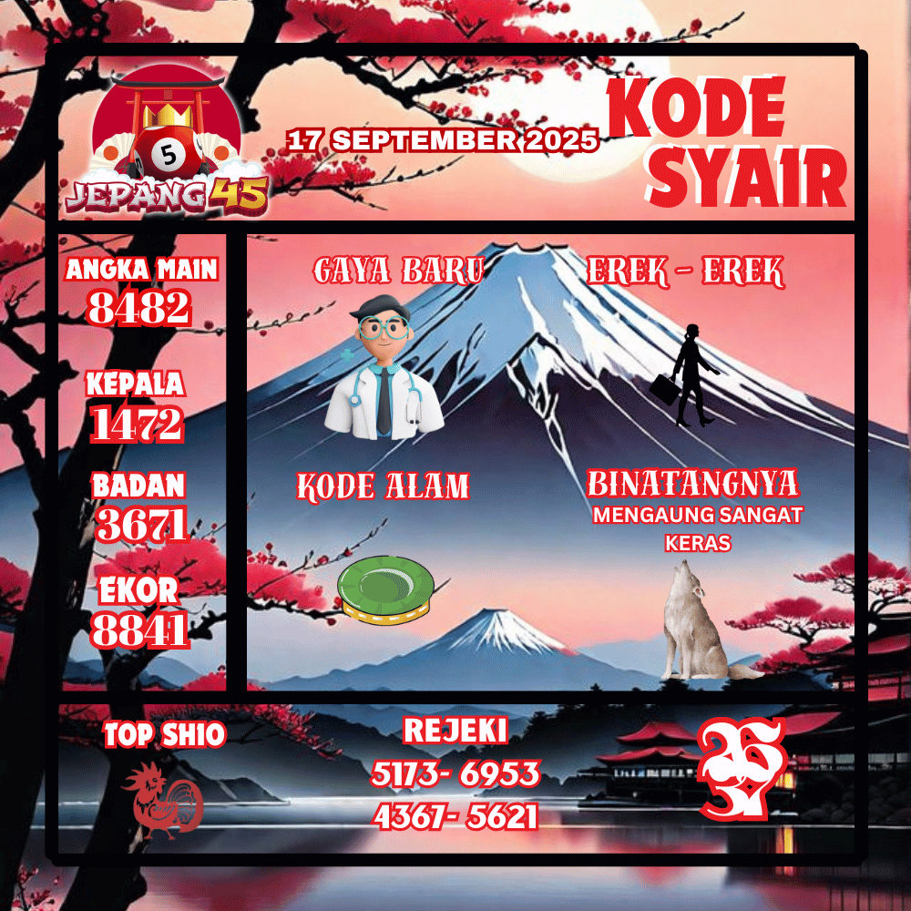 Kode Syair Jepang Pools - September Pools